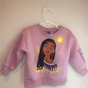 Disney Princess “Time to Shine” Toddler Sweatshirt – Size 2T